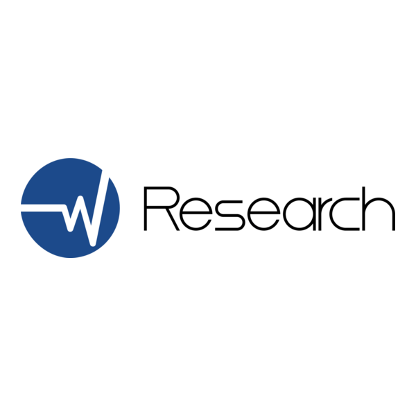 W Research Logo PNG Vector