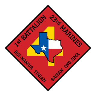 1st Battalion 23rd Marine Regiment USMCR Logo PNG Vector