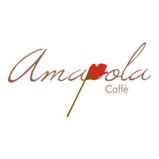 Amapola Caffè Logo PNG Vector