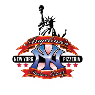 Angelina's NY PIZZA Logo PNG Vector