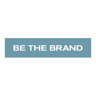 BE THE BRAND Logo PNG Vector
