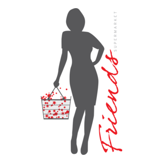 BS Friends Supermarket Logo PNG Vector