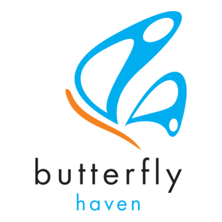Butterfly Haven Logo PNG Vector