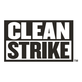Clean Strike Commercial Cleaners Logo PNG Vector