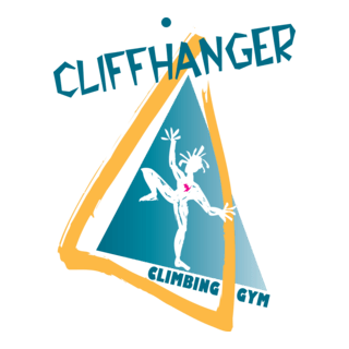 Cliffhanger Climbing Gym Logo PNG Vector