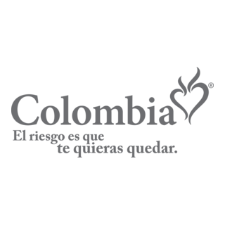 Colombia... El Riesgo es que te quieres quedar Logo PNG Vector