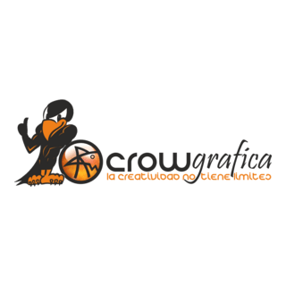 Crow Grafica Logo PNG Vector