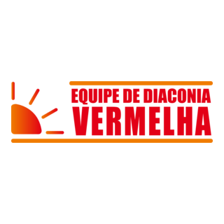 Equipe da Diaconia Vermelha Logo PNG Vector