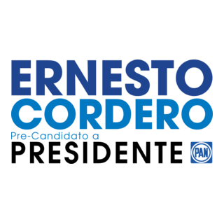 Ernesto Cordero Pre-candidato a Presidente Logo PNG Vector