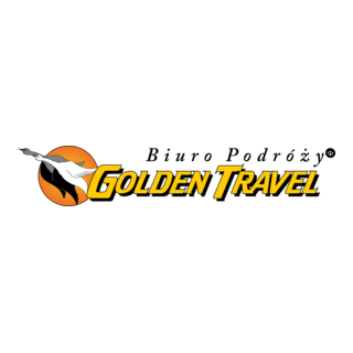 Golden Travel Logo PNG Vector