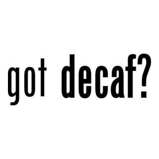 got decaf? Logo PNG Vector
