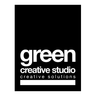 Green Creative Studio Logo PNG Vector