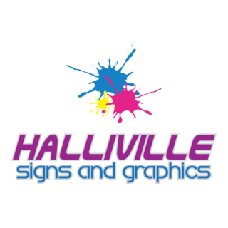 Halliville Signs Logo PNG Vector