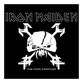 Iron Maiden The Final Frontier Logo PNG Vector
