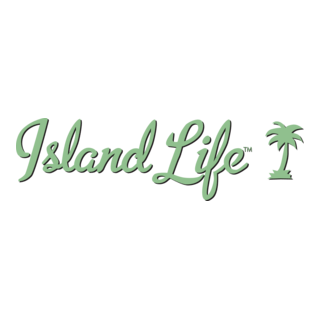Island Life Logo PNG Vector