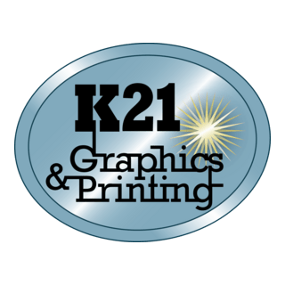 K21 Graphics & Printing Logo PNG Vector