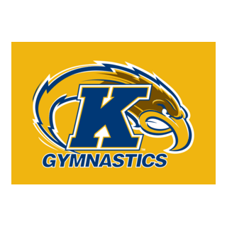 Kent State University Gymnastics Logo PNG Vector