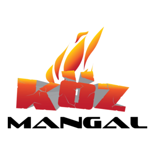 Köz Mangal Barbeque Restaurant Logo PNG Vector