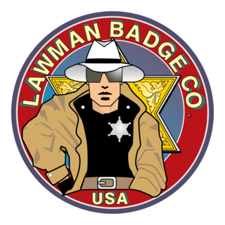 Lawman Badge Co Logo PNG Vector