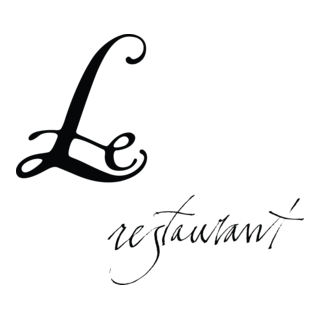 Le restaurant Logo PNG Vector