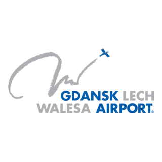 Lech Walesa Airport Gdansk Logo PNG Vector