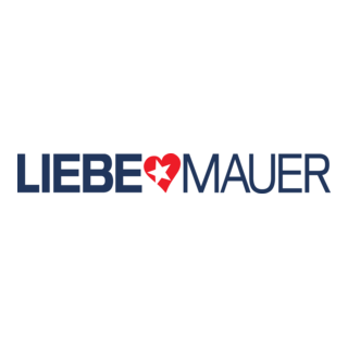 Liebe Mauer Logo PNG Vector