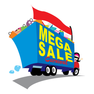 Mega Sale Malaysia Logo PNG Vector