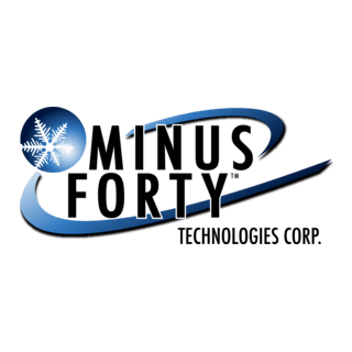 Minus Forty Technologies Corp. Logo PNG Vector
