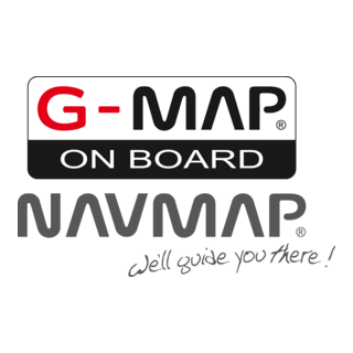 Navmap G-MAP ON BOARD Logo PNG Vector
