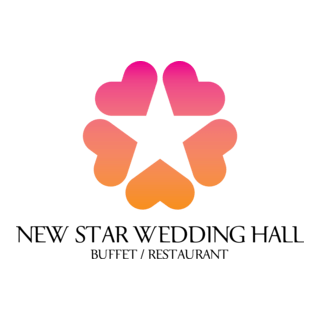 New star wedding hall Logo PNG Vector