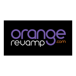 Orange Revamp Logo PNG Vector