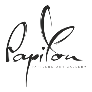 Papillon Art Gallery Logo PNG Vector