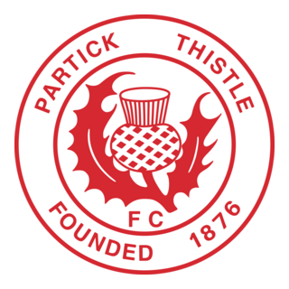 Partick Thistle FC Glasgow 80's Logo PNG Vector