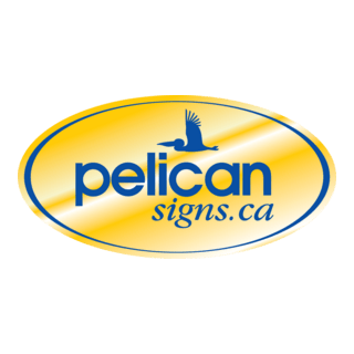 Pelican Signs Logo PNG Vector
