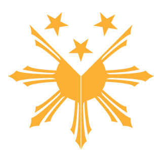 Philippine Sun Stars Logo PNG Vector
