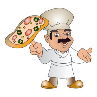 Pizza Logo PNG Vector