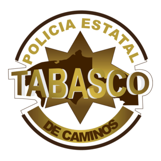 Policia Estatal de Caminos Tabasco Logo PNG Vector