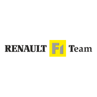 Renault F1 Team Logo PNG Vector