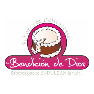 SABORES Y DELICATESSES LA BENCION DE DIOS Logo PNG Vector