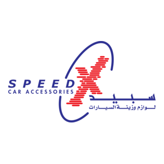 SpeedX Car Accessories Logo PNG Vector
