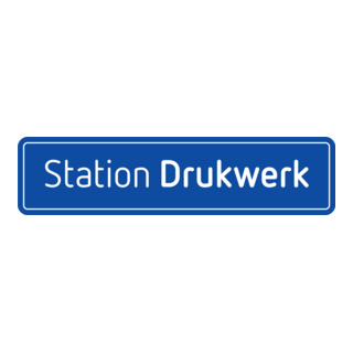 Station Drukwerk Logo PNG Vector