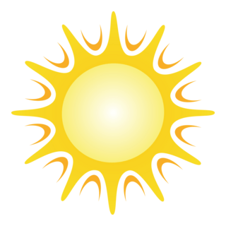 Sun_12_rays Logo PNG Vector