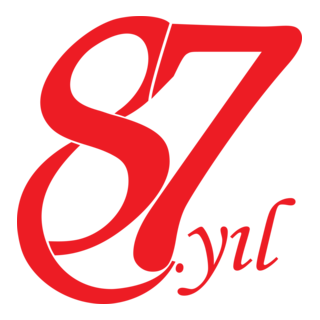 Turkiye cumhuriyetinin 87. yili Logo PNG Vector