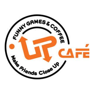 Up Cafe Logo PNG Vector