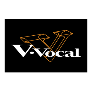 V-Vocal Logo PNG Vector