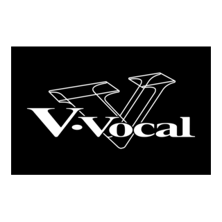 V-Vocal Logo PNG Vector