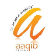Aaqib Design Logo PNG Vector