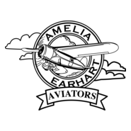 Amelia Earhart Aviators Logo PNG Vector