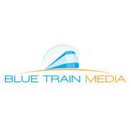 Blue Train Media Logo PNG Vector