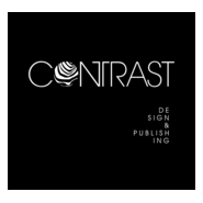 CONTRAST Design & Publishing Logo PNG Vector